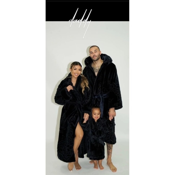 Daddy Robe EPISODE BLACK BENJAMIN 5LB VELVET - Picture 13 of 16